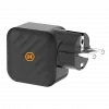 HAMMER RapidCharge 65W GaN Wall Charger - 2x USB-C PD, 1x USB-A QC, Black
