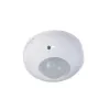MACLEAN MCE19 Ceiling-Mount PIR Motion Sensor – 360° Detection, 1200W Incandescent / 300W LED Load, Adjustable Time & Lux, White