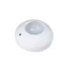 MACLEAN MCE19 Ceiling-Mount PIR Motion Sensor – 360° Detection, 1200W Incandescent / 300W LED Load, Adjustable Time & Lux, White
