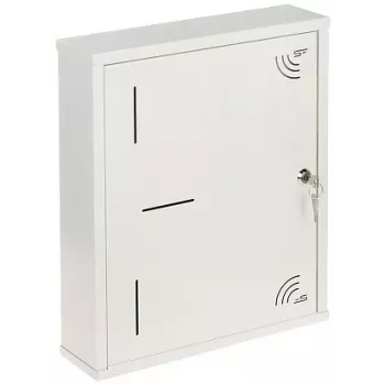 TESM-420X340X90N STALFLEX Surface-Mounted Telecommunication Enclosure, Light Grey (RAL 7035), 420x340x90 mm, IP30, Steel