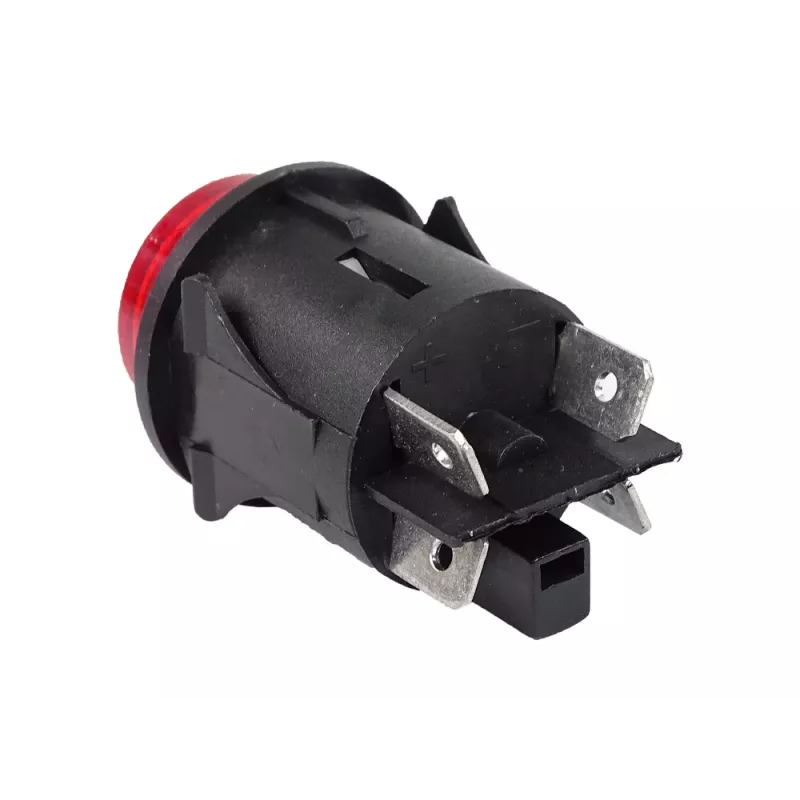 LEAN CARS ON/OFF Switch for Electric Ride On Vehicles 12V 10A Rocker Switch 2-Pin Panel Mount Black
