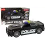 LEAN TOYS Police Car 1:14 RC Vehicle with Lights and Sounds Black