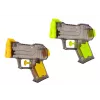 LEAN TOYS Small Water Gun Transparent Yellow Orange