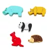 LEAN TOYS Balanced Animals Wooden Skill Game 13El