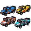 LEAN TOYS Off-road Vehicle with Friction Drive, Illuminated Body and Sounds