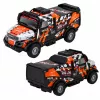 LEAN TOYS Off-road Vehicle with Friction Drive, Illuminated Body and Sounds