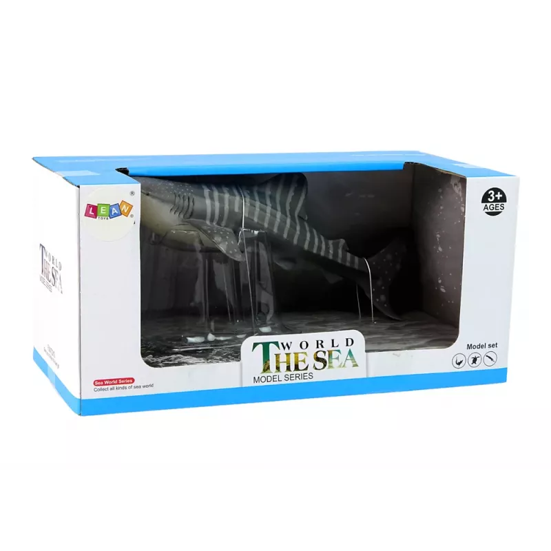 LEAN TOYS Large Whale Shark Collector's Figurine World The Sea