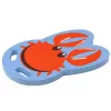 LEAN TOYS Crab Blue Foam Swimming Board for Kids - EVA Kickboard, Buoyancy Aid, EN71