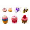 LEAN TOYS Sweets Set Cakes Cupcakes Wooden Stand