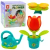 LEAN TOYS Interactive Bath Toy Watering Flower Watering Can, 1.5 L, Assorted Colours
