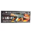 LEAN TOYS AK-47 Toy Rifle for Kids Lights and Sounds 68.5 cm