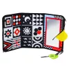 LEAN TOYS Contrast Sensory Educational Mat with Mirror for Babies