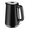 AMICA Kettle 1.7L KF304 - 2200W Stainless Steel Cordless Electric Kettle, Silver/Black