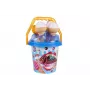 TECHNOK Ice Cream Sand Set Blue 5743 – 7-Piece Beach & Sandbox Toy with Scoop, Cones & Molds