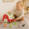 LEAN TOYS Interactive Farmhouse with Music, Animals, Lights and Sounds