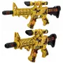 LEAN TOYS Toy Rifle Camouflage Scope Movable Silencer Lights Sounds 54 cm