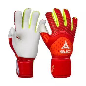 Select Extra Force 55 v26 Goalkeeper Gloves Red-Orange Size 10.5