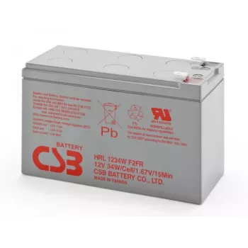 CSB HRL 1234WF2 12V 9.0Ah VRLA AGM Battery