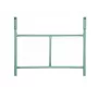 Aluberg RW1201 Mobile Scaffolding with Walking Frame 80x160 cm, Aluminium, EN 1004, 200 kg Load Capacity