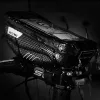 WILDMAN Bike Holder Case S E1 1L Black – Compact Bicycle Frame Bag with Velcro Straps