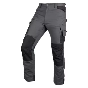 NEO TOOLS 81-350-2-XL Mix&Match Work Trousers, Canvas with Cordura Reinforcements, Grey-Black, Size XL