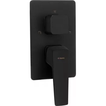 DEANTE Element External Trim Kit for Concealed Mixer Box, Chrome