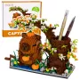 LEAN TOYS Capybara Building Blocks Tree Pen Organizer 1800 pcs