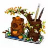 LEAN TOYS Capybara Building Blocks Tree Pen Organizer 1800 pcs