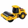 LEAN TOYS Road Roller Construction Vehicle 1:32 Scale Rotating Roller with Lights and Sounds Yellow