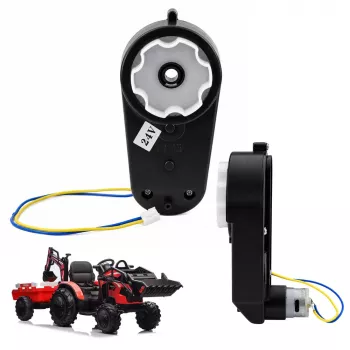 LEAN CARS 24V Steering Motor for SX2068 Battery-Powered Vehicle
