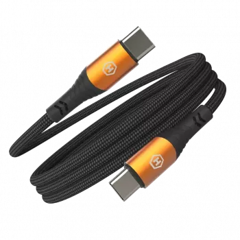 HAMMER USB-C to USB-C Cable 1.2m 60W PD Fast Charging & Data Sync Black