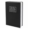 LEAN Book-shaped safe with key box, black, 24x15 cm