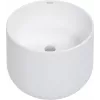 DEANTE CGN_AU32 Rectangular Countertop Ceramic Basin White Glossy