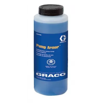 GRACO Pump Armor Liquid 1L - Pink Anti-Freeze & Corrosion Protection Storage Fluid for Airless Paint Sprayers and Pressure Washers