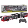 LEAN TOYS Remote Controlled RC City Bus Red and White 1:20 Scale