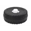 LEAN CARS A730-2 EVA Wheel - Solid Puncture-Proof Rear Wheel for Baby Merc Stroller, 280 mm, Black