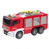 LEAN TOYS Fire Truck with Water Spray, Lights and Sounds – Friction Powered Emergency Vehicle