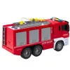 LEAN TOYS Fire Truck with Water Spray, Lights and Sounds – Friction Powered Emergency Vehicle