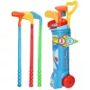 LEAN TOYS Golf Set Trolley Clubs Field Sports Game 20pcs