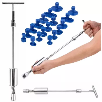 LEAN TOYS Bodywork Dent Removal Kit 18-Piece Slide Hammer
