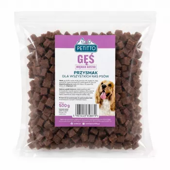 PETITTO Calcium Cubes with Goose for Dogs 500g