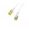 LANBERG Cat.6A S/FTP LSZH Copper Patch Cord 20m White Fluke Passed