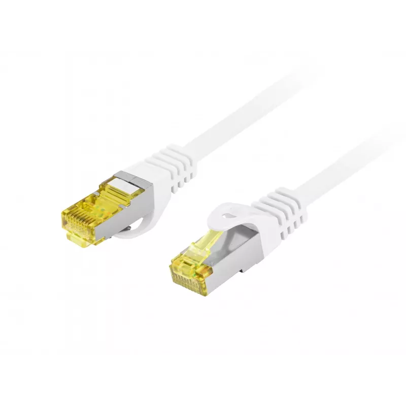 LANBERG Cat.6A S/FTP LSZH Copper Patch Cord 20m White Fluke Passed