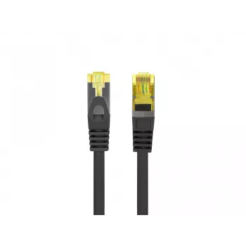 LANBERG Cat.6A S/FTP LSZH Patch Cable 20m Black – 10GbE, Fluke Passed, 26AWG Pure Copper