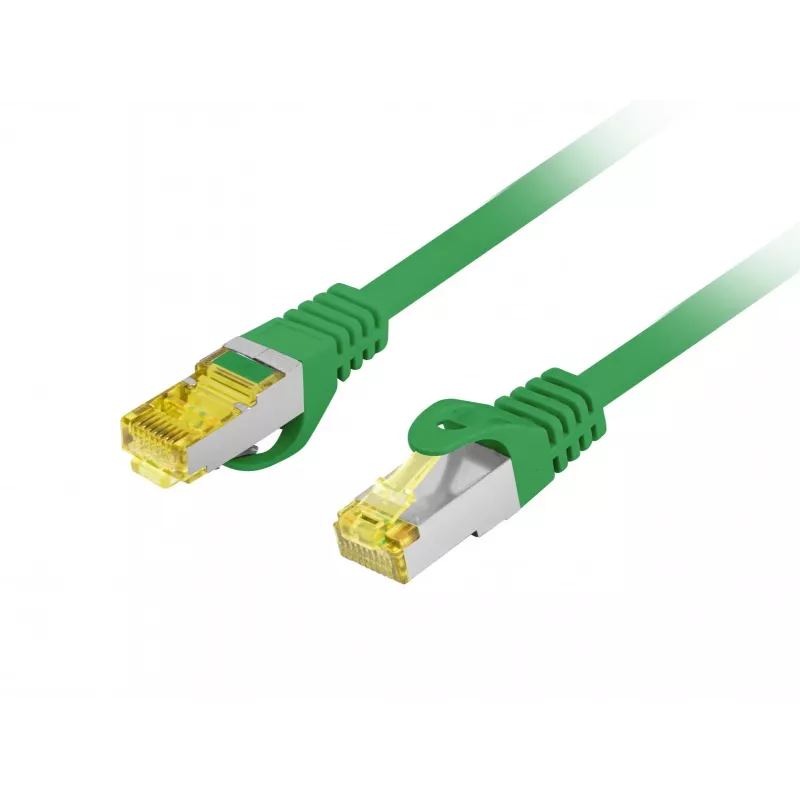 Lanberg PCF6A-10CU-2000-G Cat.6A S/FTP LSZH Copper Patch Cable 20m Green Fluke Passed