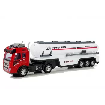 LEAN TOYS R/C Car Tanker with Lights and Sound 1:32 Scale 2.4GHz Remote Control Truck
