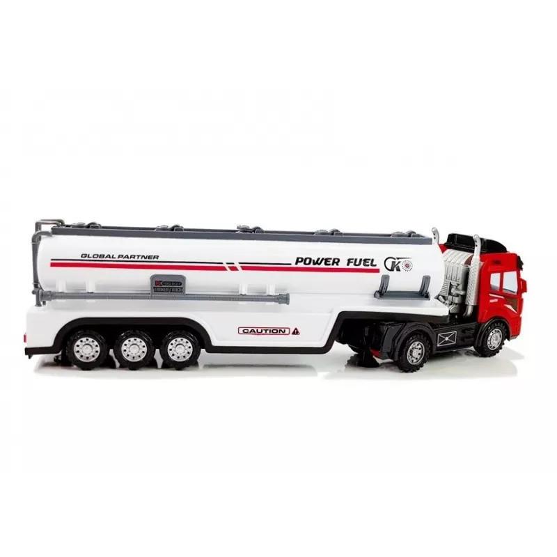 LEAN TOYS R/C Car Tanker with Lights and Sound 1:32 Scale 2.4GHz Remote Control Truck