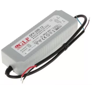 GLP Switching Power Supply 12V/16A GPV - 192W Industrial AC-DC Power Adapter