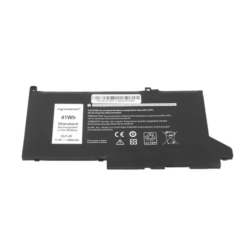 MOVANO Battery MYJ96 for Dell Latitude E7390, E7490 - 11.4V - 3600 mAh (41 Wh)