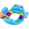 LEAN TOYS Soft Toilet Seat Cover for Children with Handles Blue